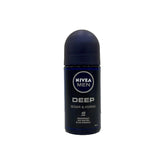 Nivea Men Deep Black Carbon Roll On 50ml